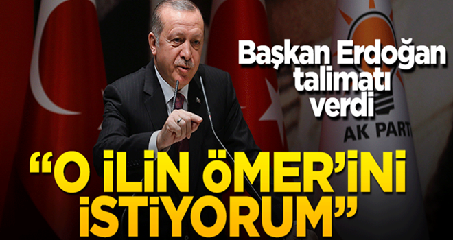 Başkan Erdoğan'dan teşkilatlara talimat: