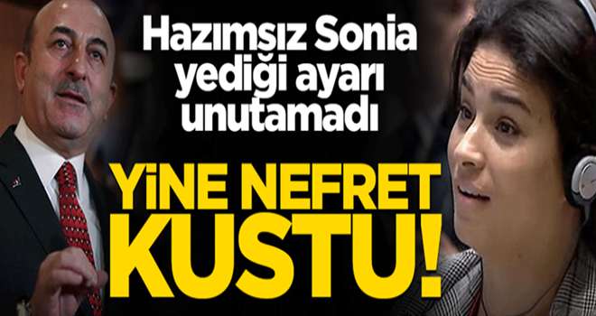 Hazımsız Sonia yediği ayarı unutamadı! Yine nefret kustu