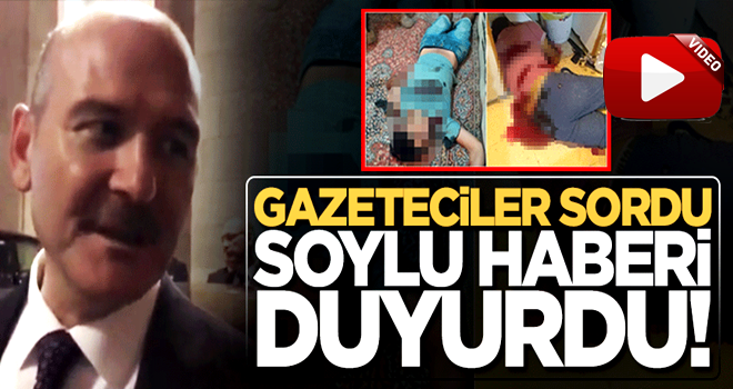 Bakan Süleyman Soylu'dan öldürülen MLKP'li teröristlerle ilgili açıklama