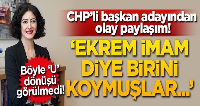 CHP'nin Beşiktaş adayından olay Ekrem İmamoğlu paylaşımı 'İmam diye birini...'