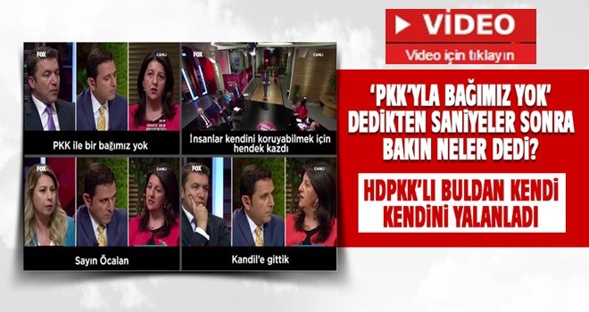 HDP'lilere canlı yayında şok soru!