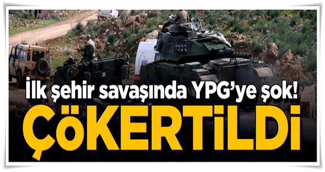 YPG'nin kuzey savunması çökertildi