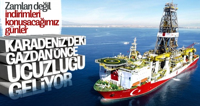 Karadeniz'de bulunan rezerv doğalgazda ucuzluğu getirecek