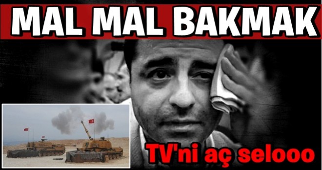 ‘Mal mal bakar’sın şimdi! Harekat başladı Selahattin Demirtaş akıllara geldi