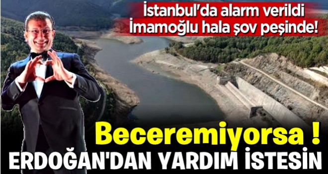 "Beceremiyorsa Erdoğan'dan yardım istesin"