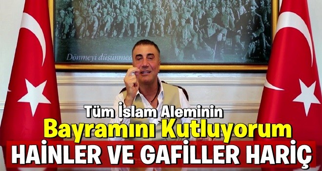 TÜM İSLAM ALEMİNİN BAYRAMINI KUTLUYORUM,