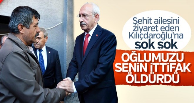 Eskişehir'de şehit yakınından Kılıçdaroğlu’na sert tepki