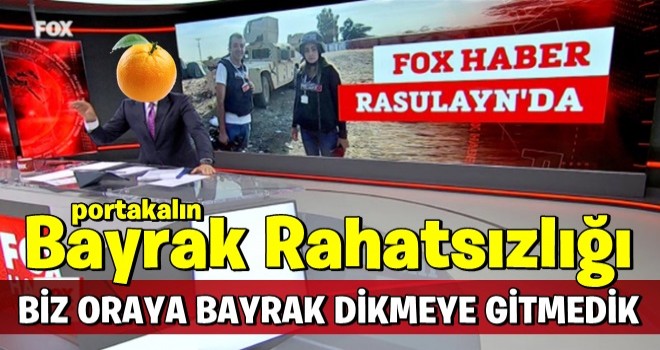 Fatih Portakal, Türk bayrağı asma görüntüsünü yayınlamadı