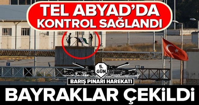 Tel Abyad'da kontrol sağlandı .