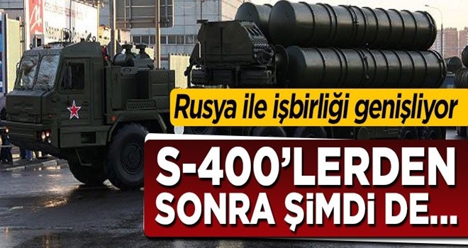 Rusya ile askeri işbirliği genişliyor! S-400'lerden sonra şimdi de...