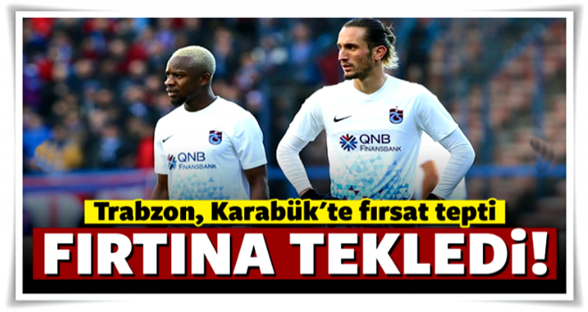 Trabzonspor, Karabük'te tekledi!