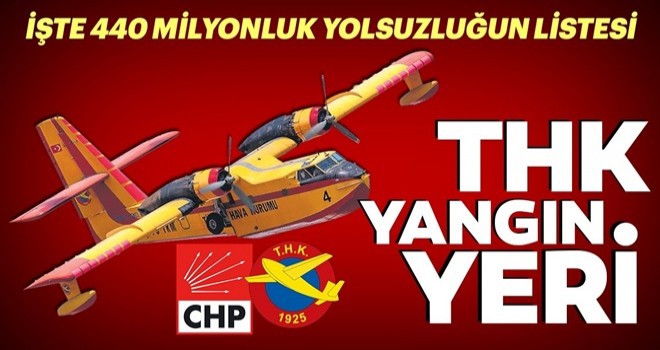 THK yangın yeri