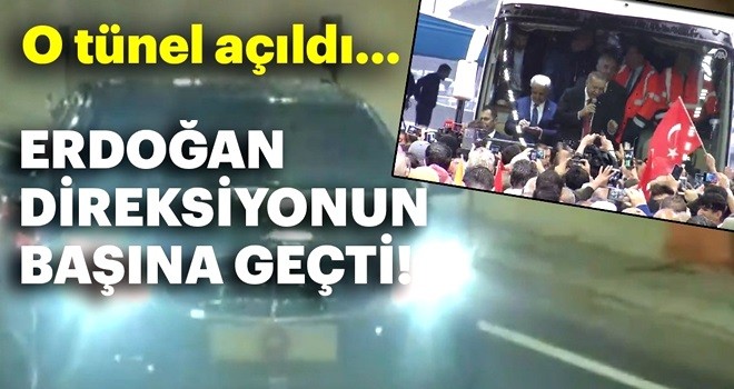 Cumhurbaşkanı Erdoğan Ovit Tüneli'nin açılışında konuştu...