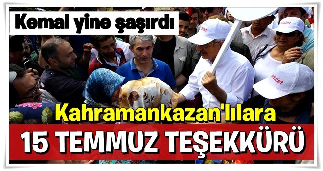 Kılıçdaroğlu'ndan şaşırtan teşekkür!