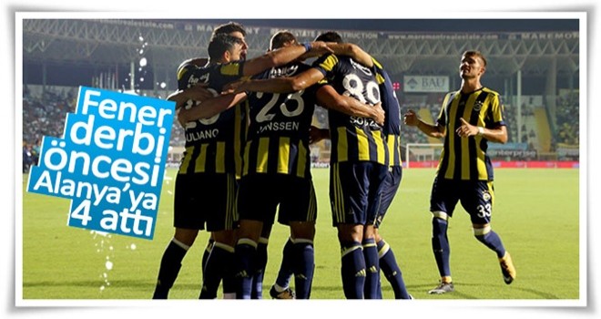 Fenerbahçe derbi öncesi 3 puanı kaptı