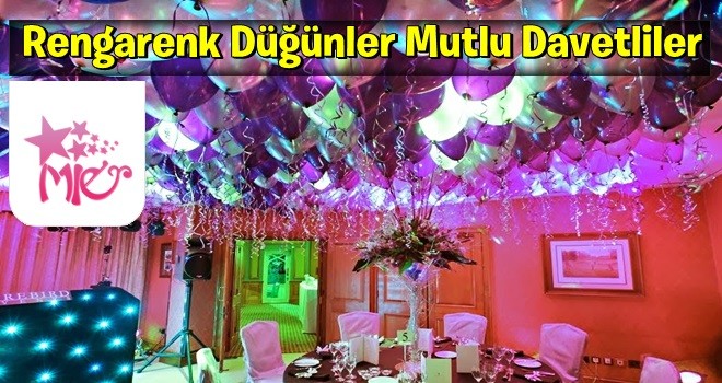 En Renkli Davet Mekanları