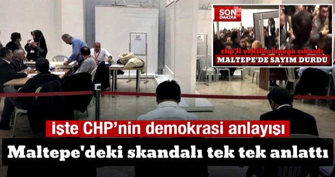 Maltepe'deki skandalı tek tek anlattı