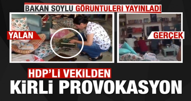 Kur'an'ın arkasına saklanan HDP'li vekile Bakan Soylu'dan okkalı cevap!