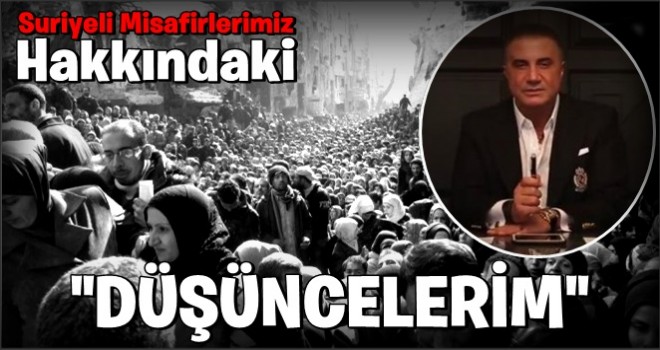 Suriyeli Misafirlerimiz hakkındaki düşüncelerim...