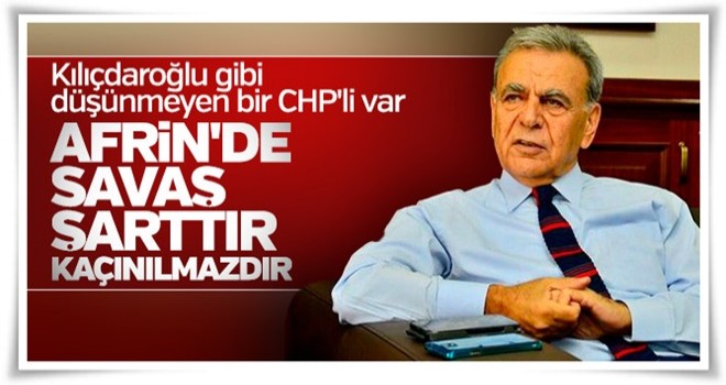 Aziz Kocaoğlu'ndan Afrin'deki askerlere destek mesajı