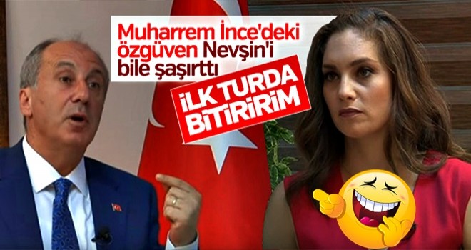 Muharrem İnce iddialı: İlk turda seçimi bitiririm