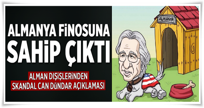 Almanya JON Dündar'a sahip çıktı .