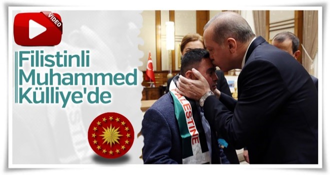 Erdoğan'ın kabulü: Filistinli Muhammed