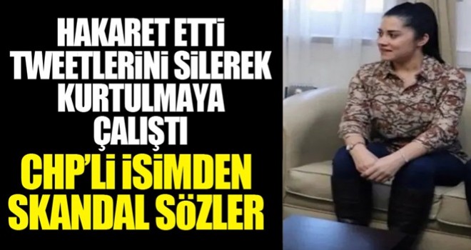 CHP'li isim hakaret edip hesabını sıfırladı!