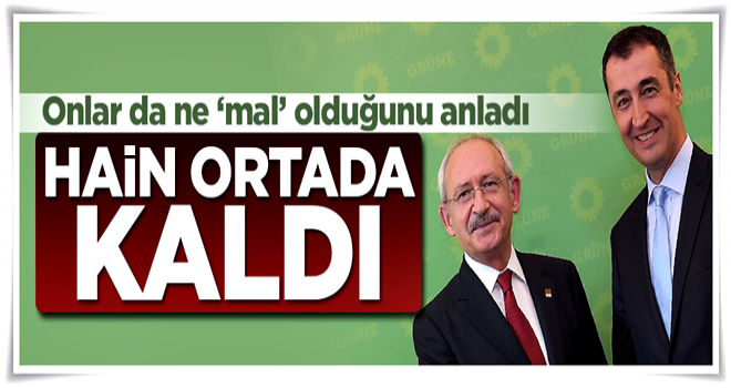 Onlar da artık ne 'mal' olduğunu anladı...Hain ortada kaldı