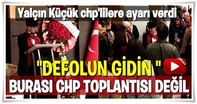 Yalçın Küçük, Kılıçdaroğlu'nun çelengini gösterip "Bu da var" dedi salon karıştı...