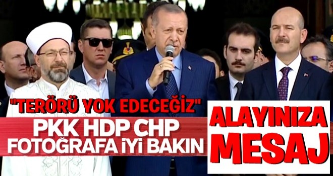 Erdoğan cami açılışında konuştu: