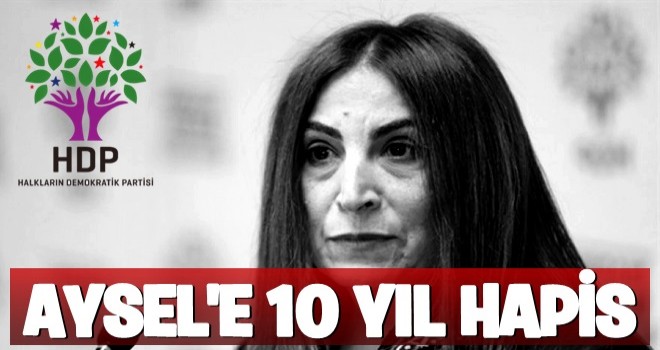 Aysel Tuğluk'a 10 yıl hapis