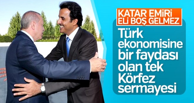 Başkan Erdoğan Katar Emiri ile görüştü