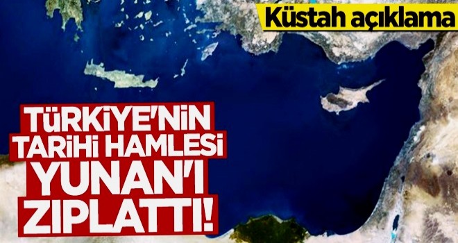 Türkiye tarihi hamlesi Yunan'ı zıplattı! Küstah açıklama