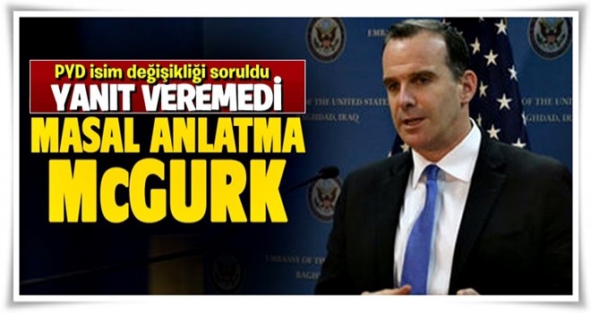 McGurk PYD sorusunu geçiştirdi