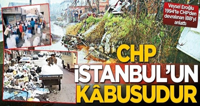 CHP, İstanbul’a kâbusu yaşattı