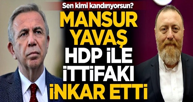 Mansur Yavaş, HDP ile ittifak yaptıklarını inkar etti! Twitter'dan takiyye kokan paylaşım