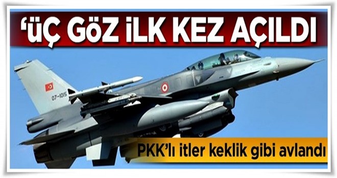 PKK'lı itler keklik gibi avlandı