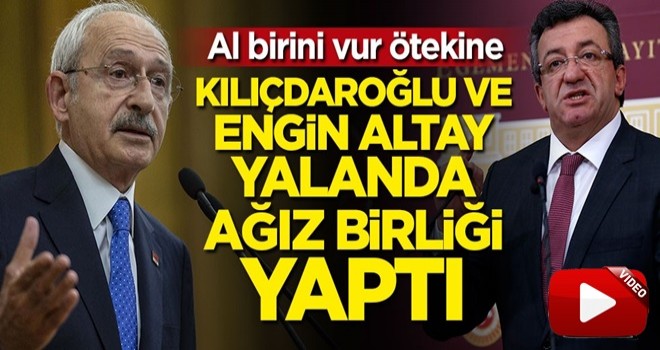 Al birini vur ötekine! Yalanda ağız birliği yaptılar