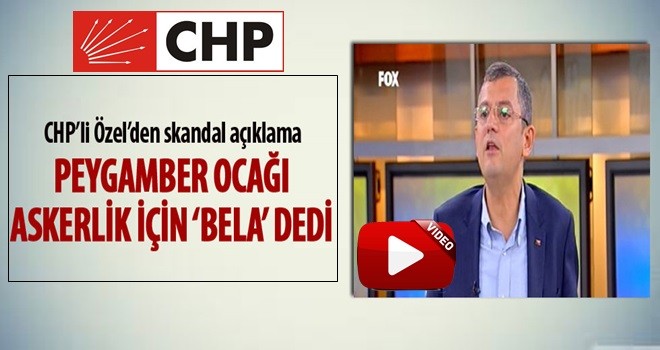 Özgür Özel'den skandal açıklama: Askerlik belasından herkesi kurtaracağız