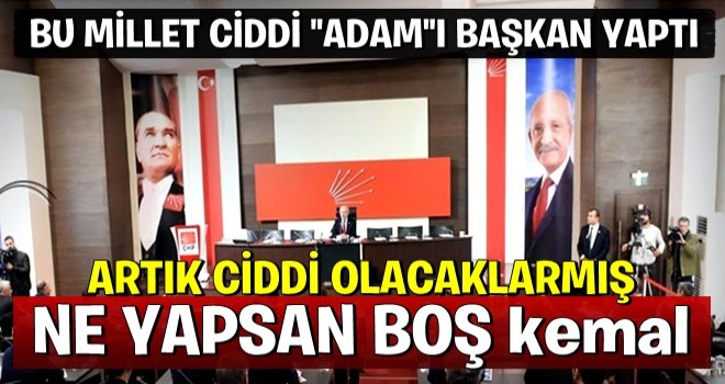 Kılıçdaroğlu yeni sistemde ciddi bir muhalefet istiyor