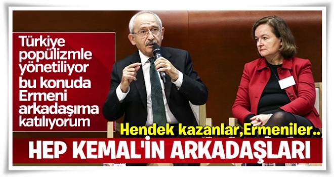 Kılıçdaroğlu Ermeni gazeteciye hak verdi