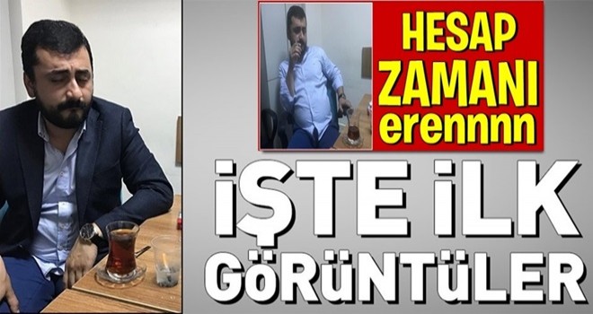 İşte Eren Erdem'in gözaltından ilk görüntüleri .