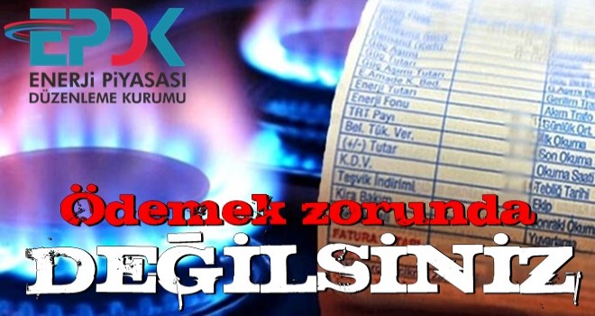 EPDK Başkanı’ndan flaş açıklama! Yanlış faturaları ödemek zorunda değilsiniz