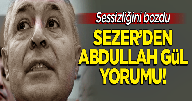 Ahmet Necdet Sezer'den 'Abdullah Gül' yorumu!