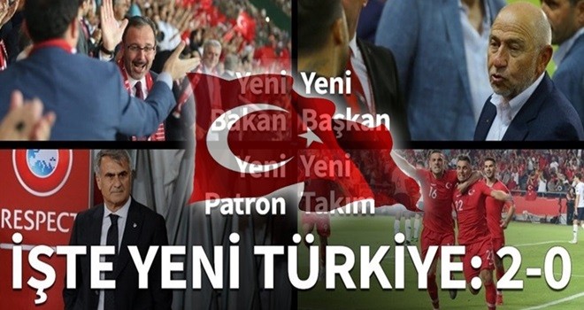 A Milli Takım Konya'da tarih yazdı!