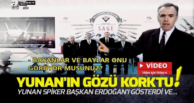 Yerli ve milli silahlar Yunanistan'ı kıskandırdı .