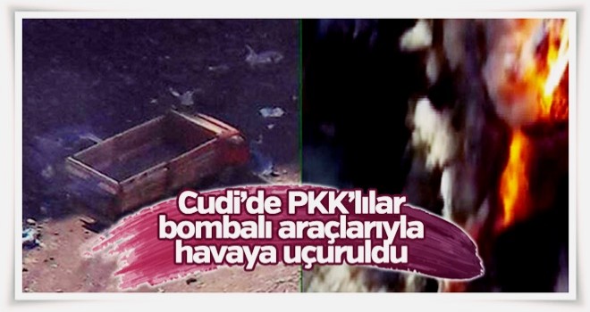 Şırnak'ta PKK'nın bombalı aracı imha edildi