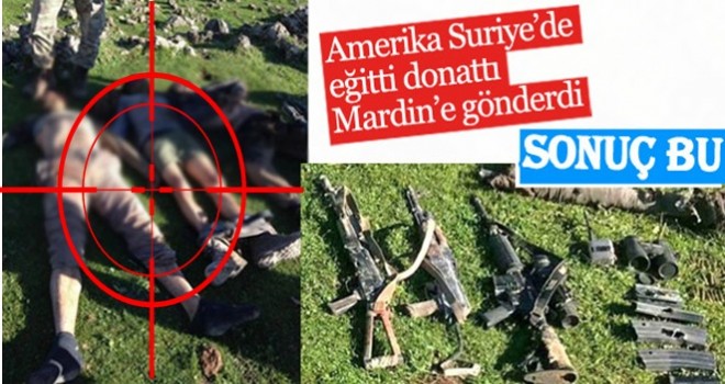 Mardin'de PKK'lıların sığınağına operasyon düzenlendi