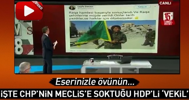 İşte CHP'nin Meclis'e soktuğu 'vekil' Leyla Güven